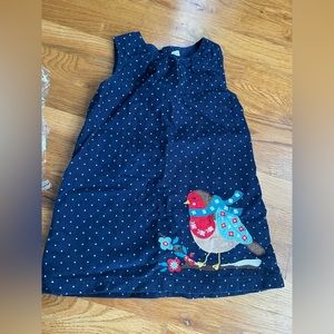 Jojo Maman Bebe Cord Jumper Bird 3t